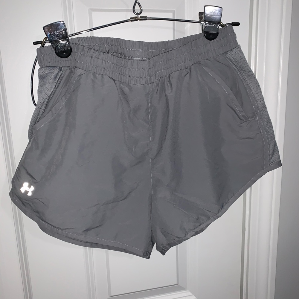 UA running shorts